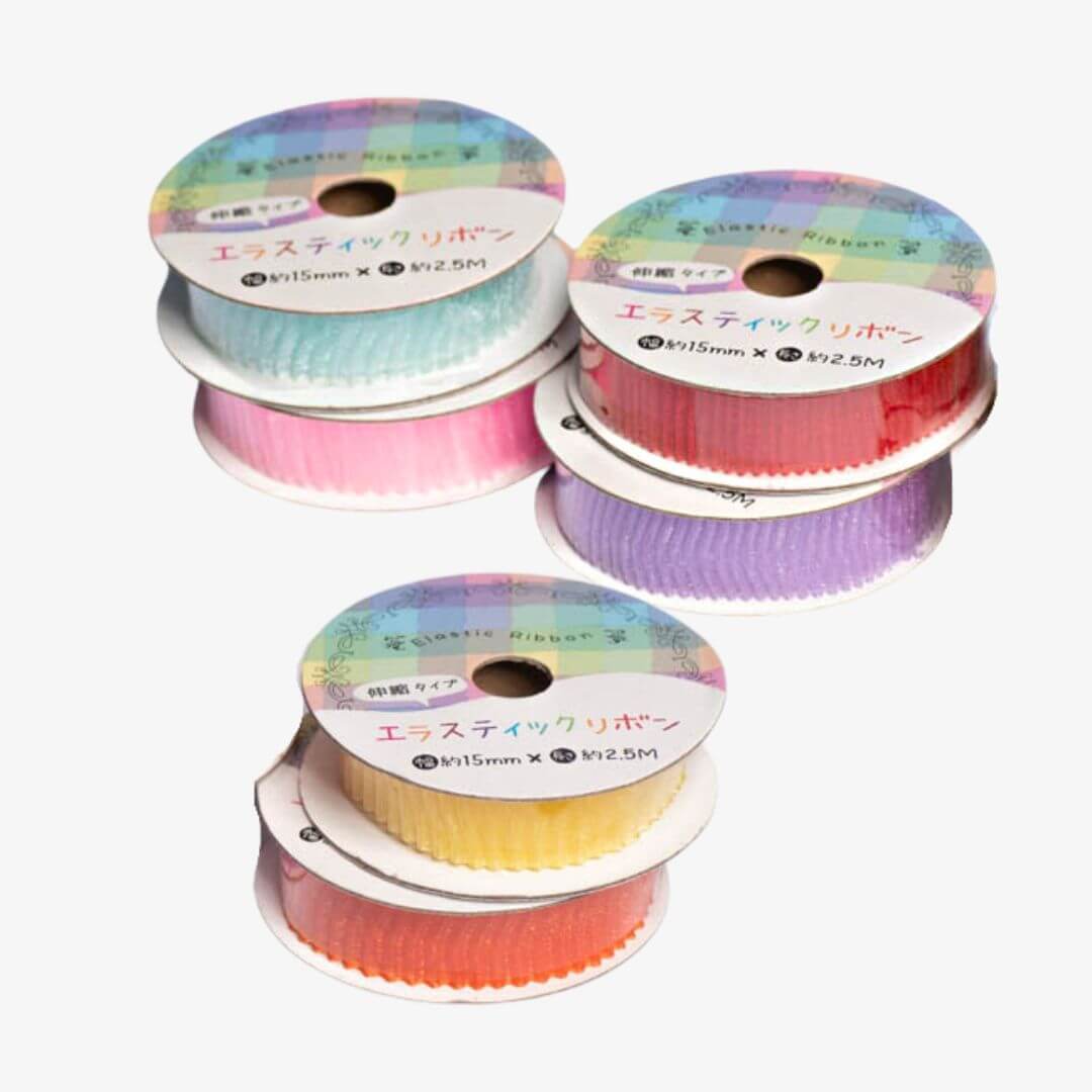 Elastic Ribbon - 15mm x 2.5m