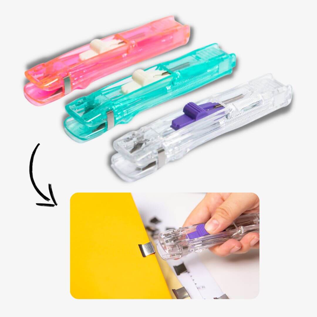 Paper Clip With 8 Pieces Clips - Large